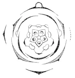 Blütendiagramm von Pelargonium zonale