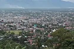 Der westliche Distrikt von der Passhöhe aus gesehen.
