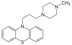 Struktur von Perazin