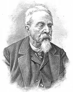 Zeichnung die Pere Tintorer darstellt