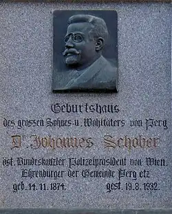 Johann&nbsp;Schober Geburtshaus