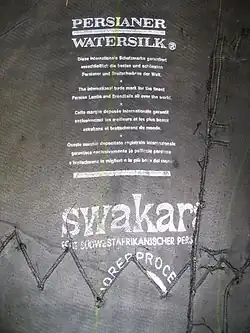 Genähte Persianer-Aufsatzacke