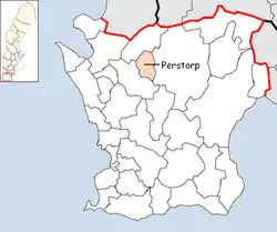 Lage der Gemeinde Perstorp