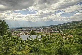 Blick auf Peshkopia (2017)