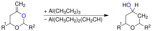 R1, R2 = Alkyl-, Arylrest[3]