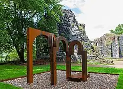 Im Kontext 2014, Düsseldorf, Kaiserpfalz Kaiserswerth