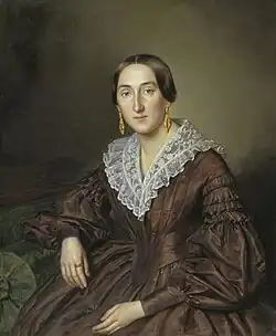Porträt von N. V. Evreinova (1840)