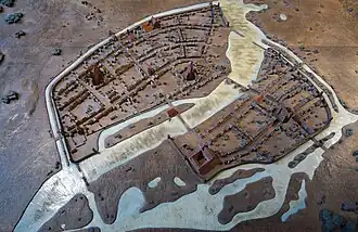 Berlin um 1480, Modell des Märkischen Museums in Berlin