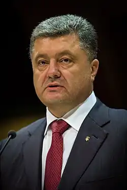 Petro Poroschenko (Solidarnist / unterstützt durch UDAR)