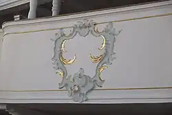 Rocaille an der Empore