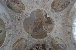 Deckenstuck im Chor