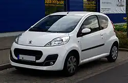 Peugeot 107 Dreitürer (2012–2014)