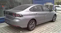 308 Sedan, Heckansicht