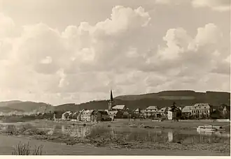 Pfalzel im Jahre 1956