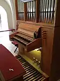 Orgelspieltisch