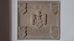 Epitaph Franz Rudolph von Wernau, gest. 5. November 1658