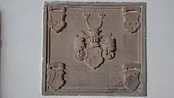 Epitaph Franz von Wernau, gestorben 16. Januar 1655