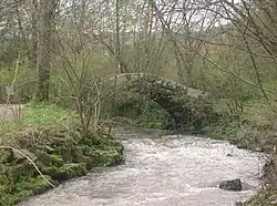 Historische „Pfarrbrücke“ über die Ohrn in Untersteinbach (2008)