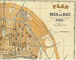 Stadtplan 1888