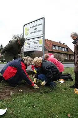 Pflanzaktion der Landfrauen Ummern-Hohne