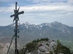 Gipfelkreuz auf dem Pflasterbachhörndl