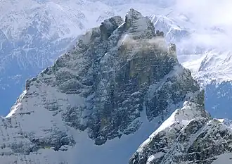 Pflerscher Tribulaun von Nordwesten (Habicht)