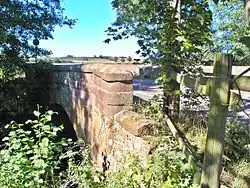 Pfrimmbrücke von 1770 am Münsterhof bei Dreisen