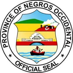Offizielles Siegel der Provinz Negros Occidental