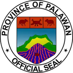 Offizielles Siegel der Provinz Palawan