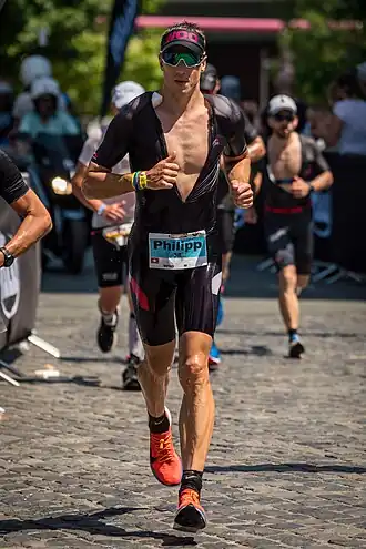 Philipp Koutny beim Ironman Germany (Ironman European Championships) in Frankfurt am Main 2019