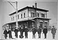 Empfangsgebäude Türkheim (Bayern) Bahnhof (1902)