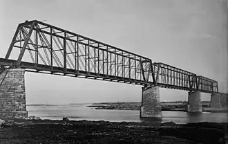 Blair Crossing Bridge Blair, 1883