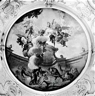 Deckengemälde Mariae Himmelfahrt