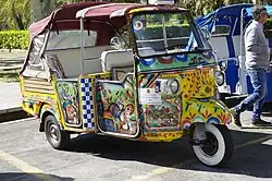 Im Stil eines sizilianischen Karrens bemalt, 2025 Palermo