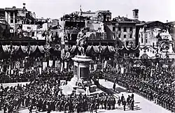 Einweihung des Monuments für Vittorio Emanuele II, 20.&nbsp;September 1890