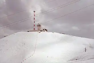 Der Gipfel des Pic Blanc