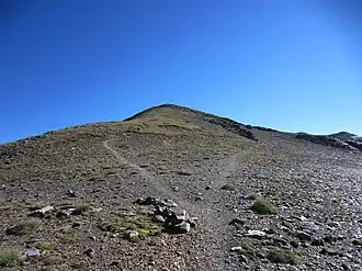 Der Pic d'Eina, vom Col d'Eina kommend