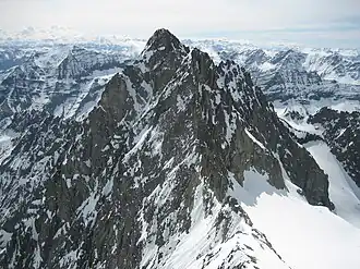 Pic de Bonvoisin, Blick vom Pic Jocelme (Nordwesten) 2012