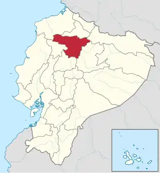 Lage in Ecuador