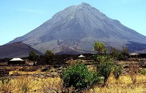 Pico do Fogo – Dorfhäuser in der Caldeira in 1600&nbsp;m Höhe