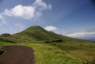 Blick auf den Pico da Esperança von Osten