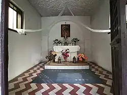 Innenansicht der Kapelle, 2020