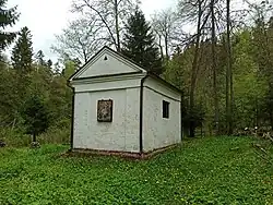Rückseite der Kapelle, 2020