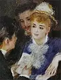 Die Lektüre, Pierre-Auguste Renoir, 1874–1876.
