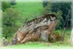 Gesteinsformation „Pierre à l’âne“