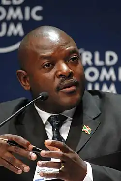 8. Juni: Pierre Nkurunziza (2008) (55)