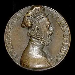 Medaille Karls II. von Lothringen, 1572, National Gallery of Art, Washington.