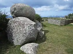 Der Pseudodolmen Pierre au Rey