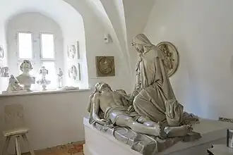 Pieta von Ernst Rietzschel in der Nicolai-Kirche, 2023