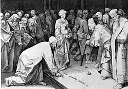 Kupferstich Paul Perrets (26,7 × 34,2 cm) in der Koninklijke Bibliotheek Albert I in Brüssel